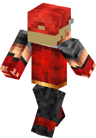 red trainer  Minecraft Skins
