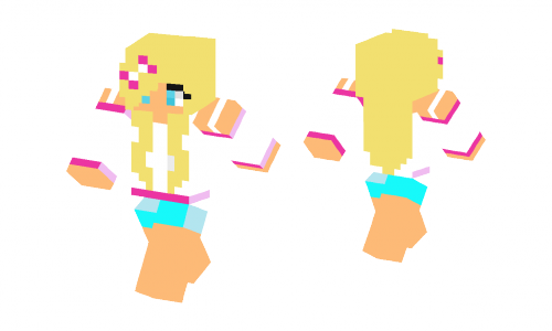 Blonde Girl Skin