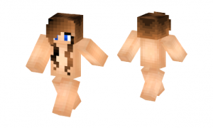 Brown Hair Base Skin