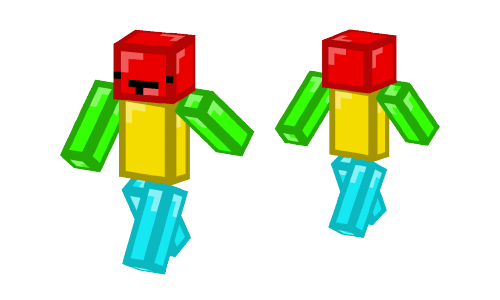 Derpy Block Man Skin