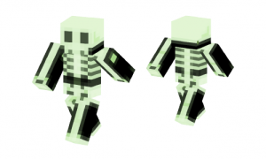 Glowing Skeleton Skin