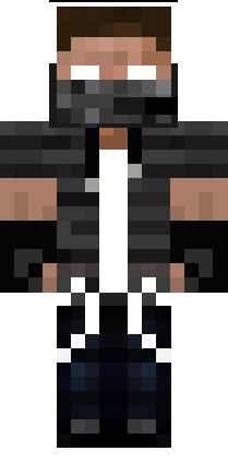 black herobrine Minecraft Skin